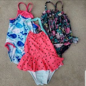 Swimsuit Lot for Toddler Girls size 3